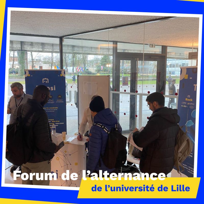 Forum de l&rsquo;Alternance Informatique à l&rsquo;Université de Lille
