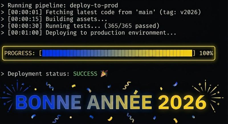 🛜 Le déploiement est terminé : la v2026 est en production ! 💻