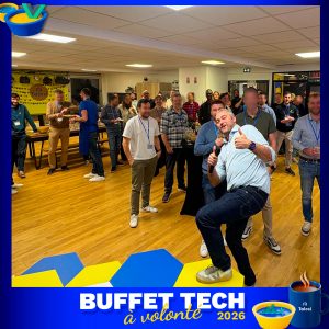🖖 Plus qu’une soirée : Le Buffet Tech du partage, de la tech et des pizzas ! ✨